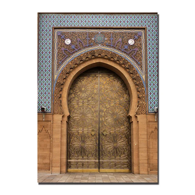 Modern-Art-Wall-Ancient-Gate-Morocco-Canvas-Painting-Posters-Artwork-Pictures-Printed-for-Living-Room-Bathroom.jpg_640x640 (1)