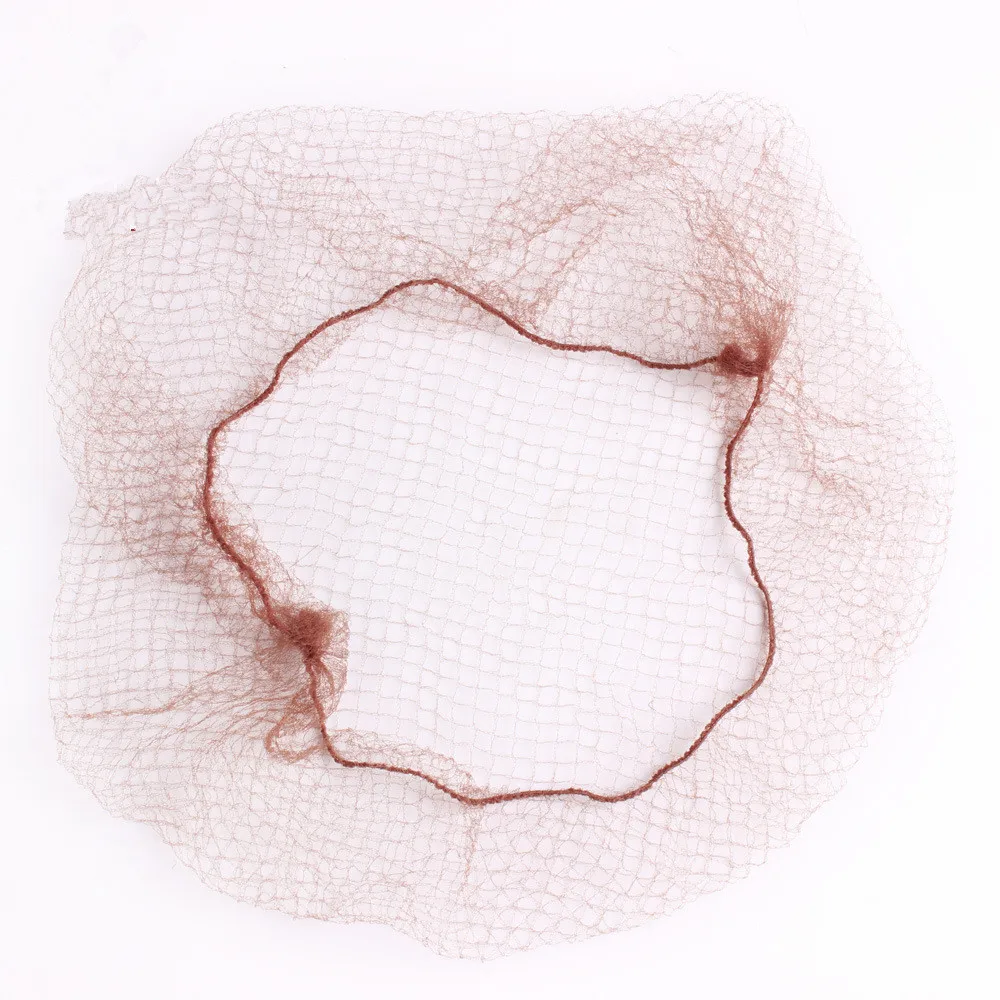 10PCS New Disposable 5mm Nylon Hairnet Hair Nets For Wigs Weave Invisible 20inch Dancing Hairnet for Bun Hair Styling Tool
