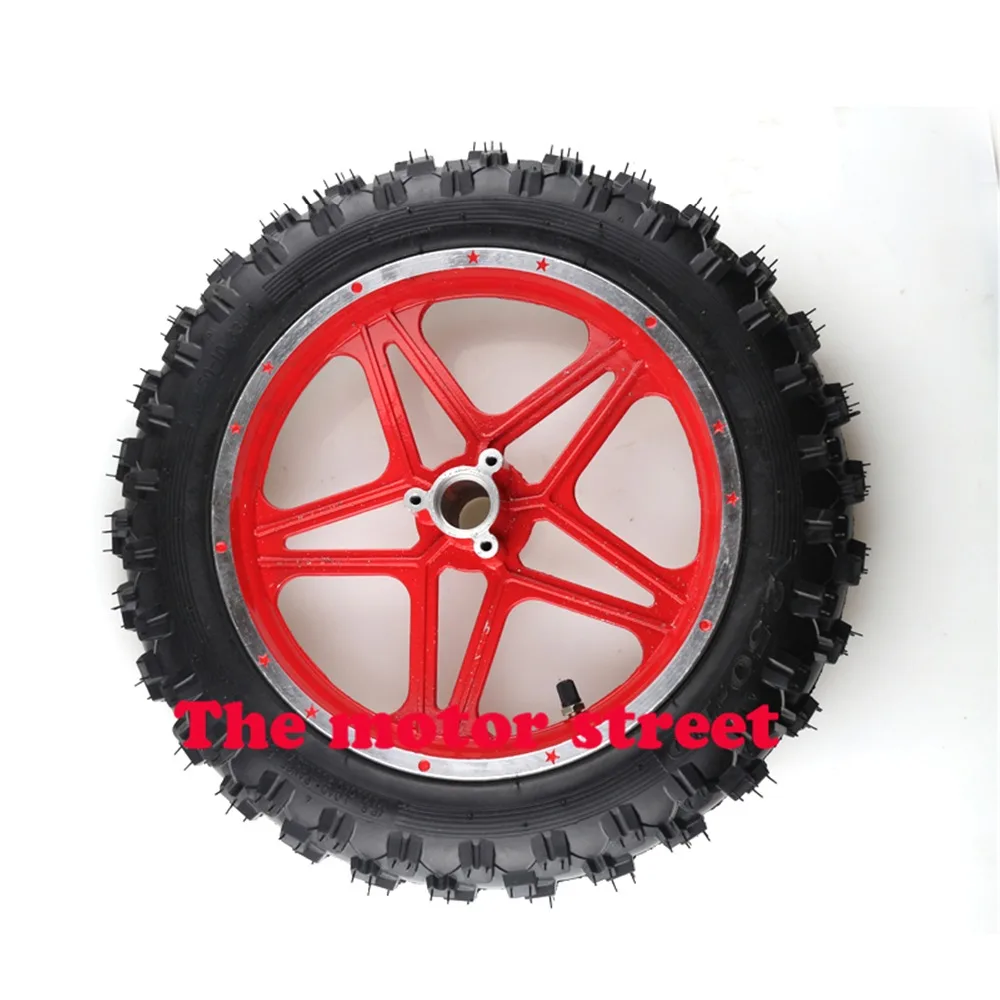 

Scooter Wheels 2.50-10 Front Wheel with Off-road Tyre+Wheel Rim+Bearing for 500W/800W/1000W Foldable Electric Scooter