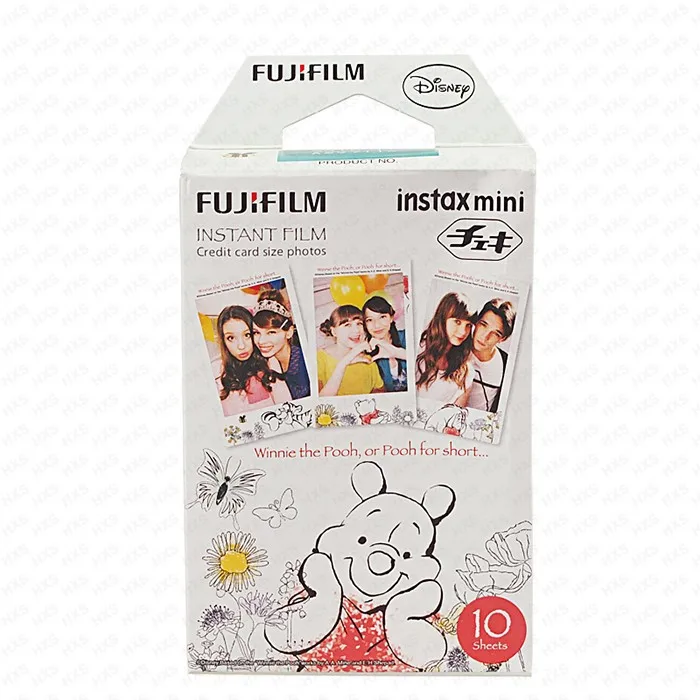 Оригинальная пленка Fujifilm Fuji Instax Mini 9 Винни Пух 10 листов для 9 8 7s 90 25 dw 50i 50s Share SP-1 SP-2 Liplay