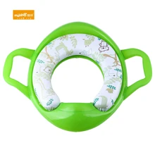 Bébé Formation de Toilette Doux Coussin Mignon Siège D’enfant avec Poignées Bébé Pot Sièges de Toilette Piédestal Pan Livraison Gratuite En Gros