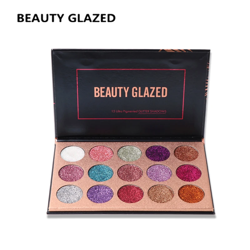 

Colors Mineral of Eye Shadow Shadow 15 Matte Cosmetics BEAUTY GLAZED Nude Eye Palette Glitter Shades Makeup Pigment Shimmer