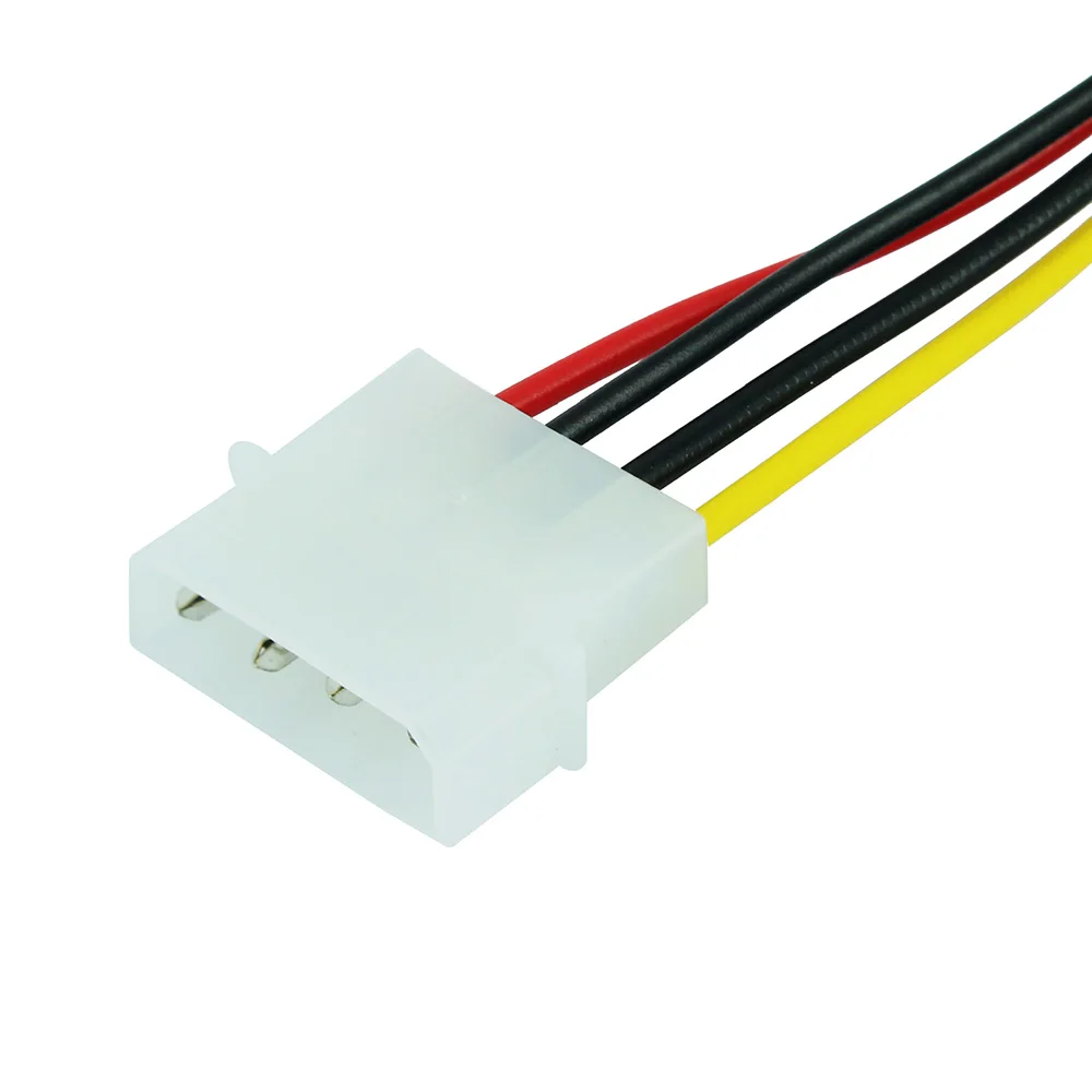 Кабель питания JONSNOW IDE/Molex/IP4/4 контактный штекер на гнездо SATA 15 разъем конвертер