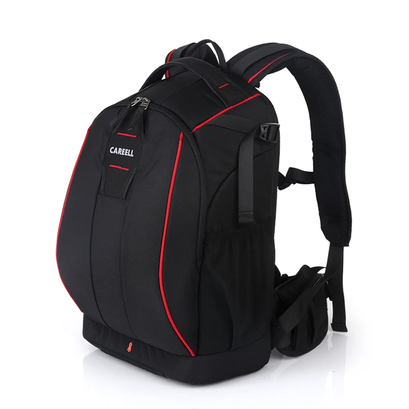 Careell-mochila de Câmera Impermeável com Alça Macia de Ombro para Homens e Mulheres para Câmeras Canon e Nikon Bolsa Dslr C1098 - Image 5