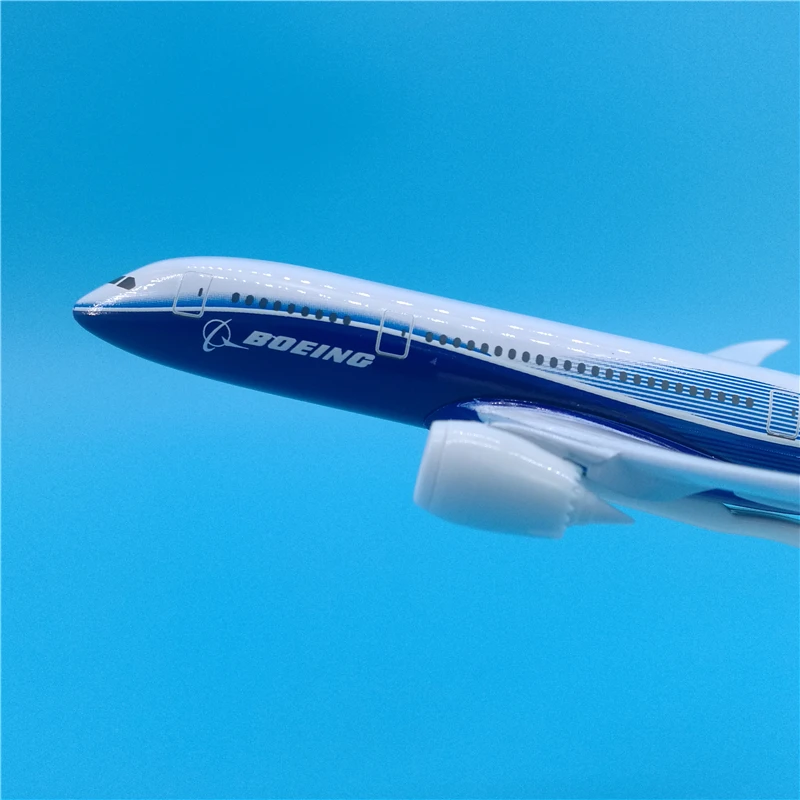 20 см Прототип авиалиний Boeing 787-800 модель самолета из сплава прототип B787 самолет airbus Модель авиация декоративная игрушка подарок