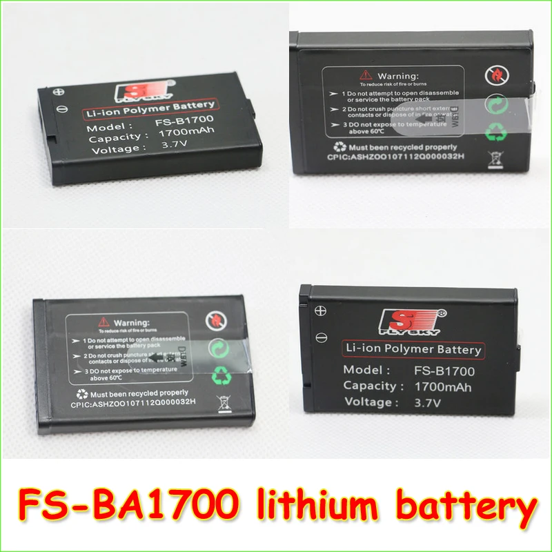 

1 adet FS-BA1700 sarj edilebilir lityum pil fabrikasi 3.7 V i10 orijinal pil GT2B GT3C iT4 iT4S