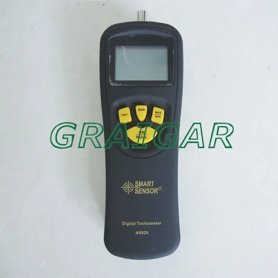 

Smart Sensor AR925 0.5~19999RPM Contact Digital Tachometer