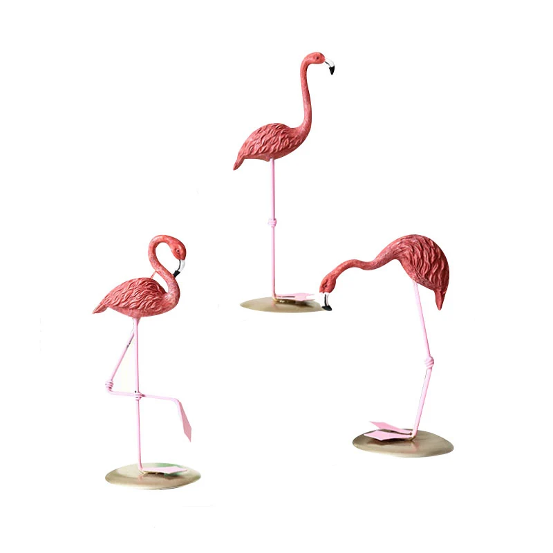 resin flamingo figurines