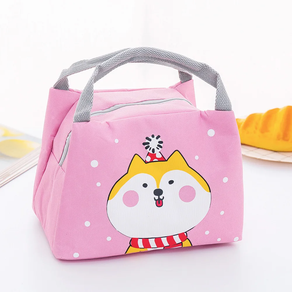 Portable Insulated Thermal Cooler Bag Picnic Lunch Box Bottle Storage Bag LC