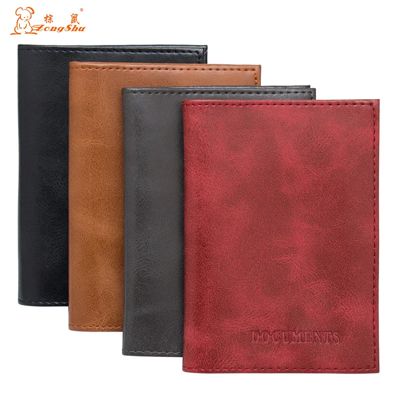 

Russian Auto Driver License Bag Mixed color fashion Genuine Leather Cover for traveling and Car Driving Documents Card