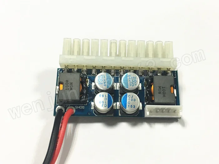 DC 12V 160W (пиковое значение 250 Вт) 24PIN Pico ATX переключатель PSU авто мини ITX к модуль