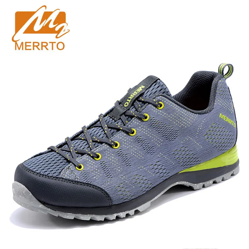 

MERRTO Breathable Shoes Camping Men Outdoor Hiking Shoes Walking Sports Shoes Trekking Climbing Hard wearing Mountain Sneakers