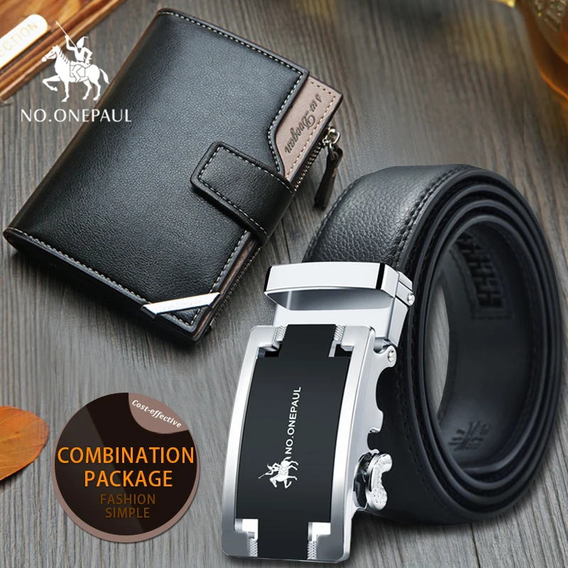 

set/sets suit Men's Business Fashion Belt Jeans Belt with silver-edged leather large amount of money, high quality factory man