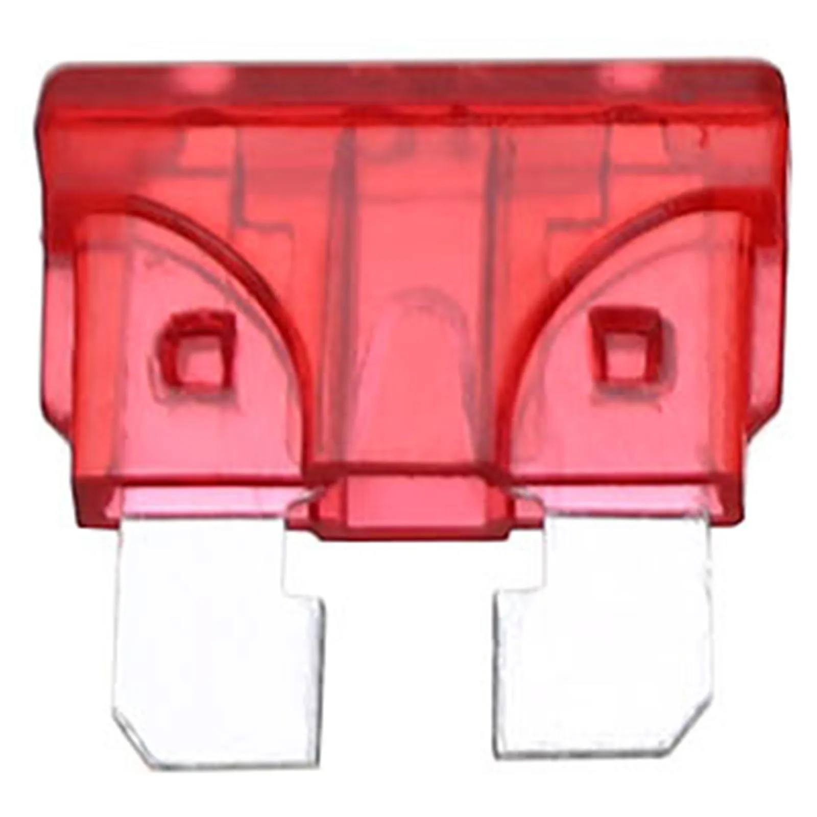 Hot 10PCS/lot Red Color Mini Car Fuse 10A Coded Standard ATO / ATC Blade Fuse for Auto Truck