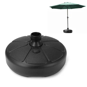 

Portable Durable Outdoor Parasol Garden Umbrella Base Stand Round Patio Beach Garden Patio Umbrella Holder Sun Shelter Accessory