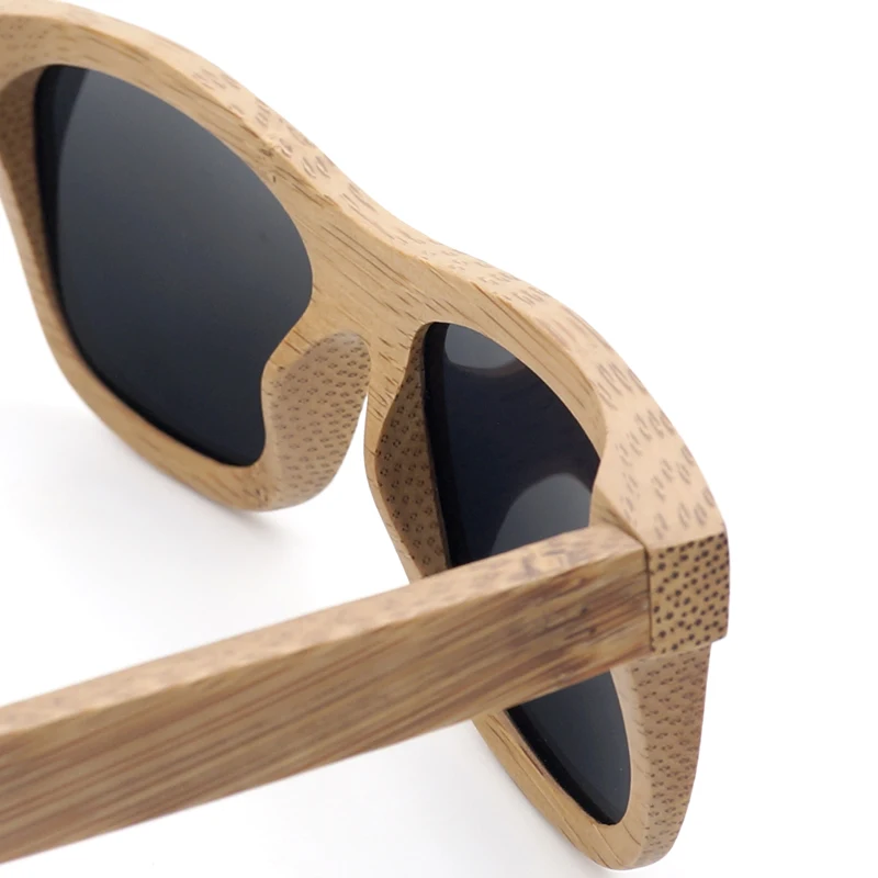 BG007 bamboo sunglasses for men and women polarized sun glasses eyewear (4)
