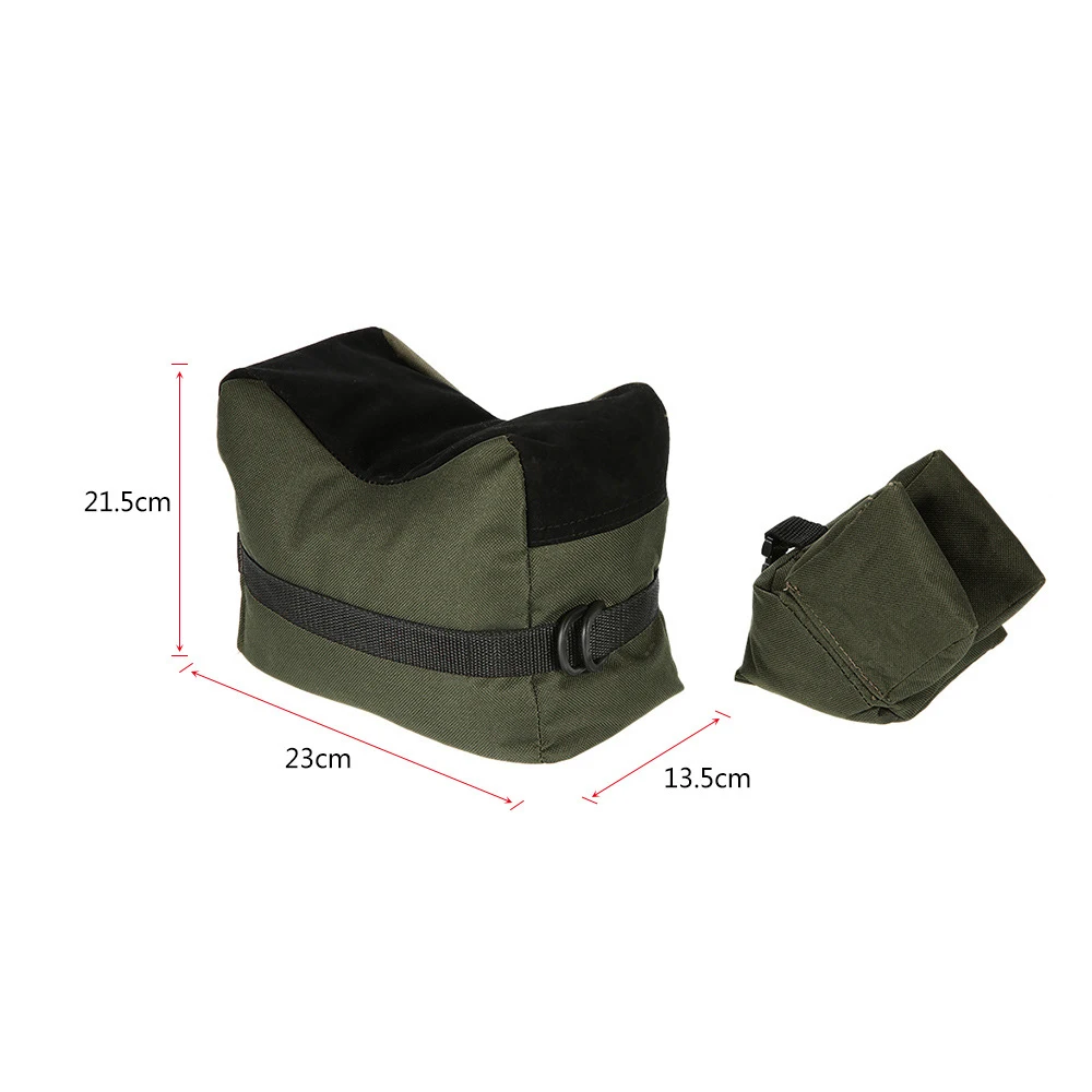  Front&Rear Bag Support Rifle Sandbag without Sand Sniper Hunting Target Stand Hunting Gun Accessori - 32821237621