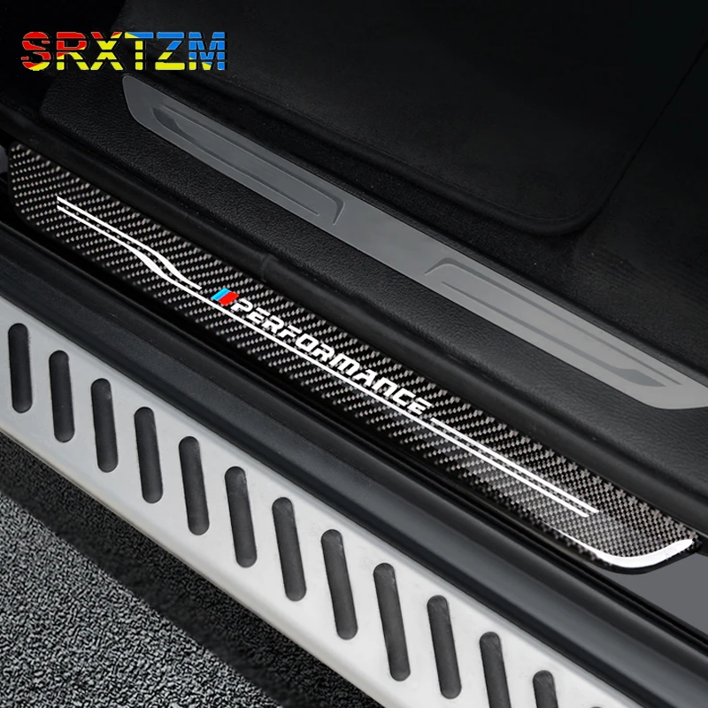 Защитные накладки SRXTZM на пороги для BMW F10 F30 F34 E70 X1 X5 X6 защитные из углеродного