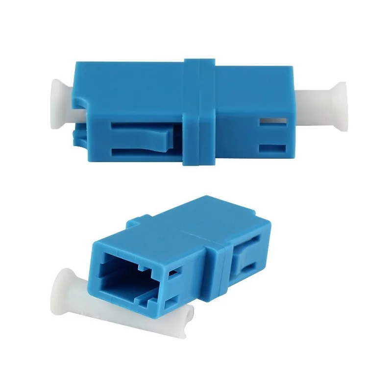 

10pcs/lot Single Mode Simplex LC to LC Simplex Fiber Optic Adapter Connector