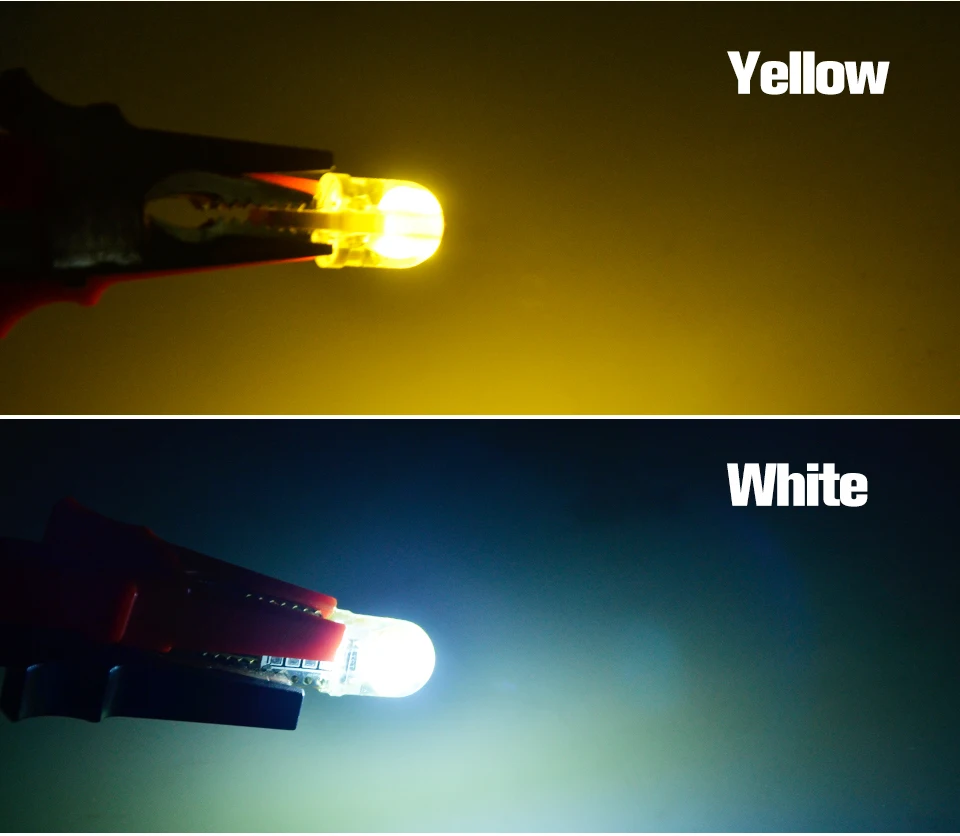 T10 194 DC12V Car Interior Dome Light Silica Gel W5W COB LED Bulb Silicone Shell Auto Wedge parking Lights Turn Side Lamp IP67 (6)