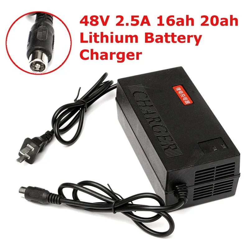 48V 2.5A 16ah 20ah Lifepo4 Electric Bike Lithium Battery Charger E bike