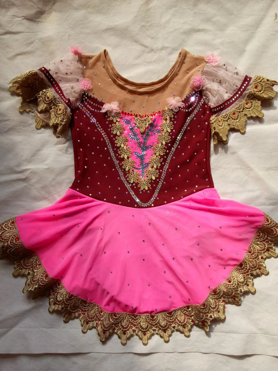 Competition Ice Figure skating dress/Rhythmic gymnastics leotard RG Made to Fit Competition Ice Figure skating dress/Rhythmic gymnastics leotard RG Made to Fit