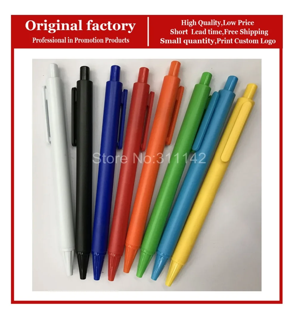 ballpoint pen printing logo ball pen wholesale advertising pens with