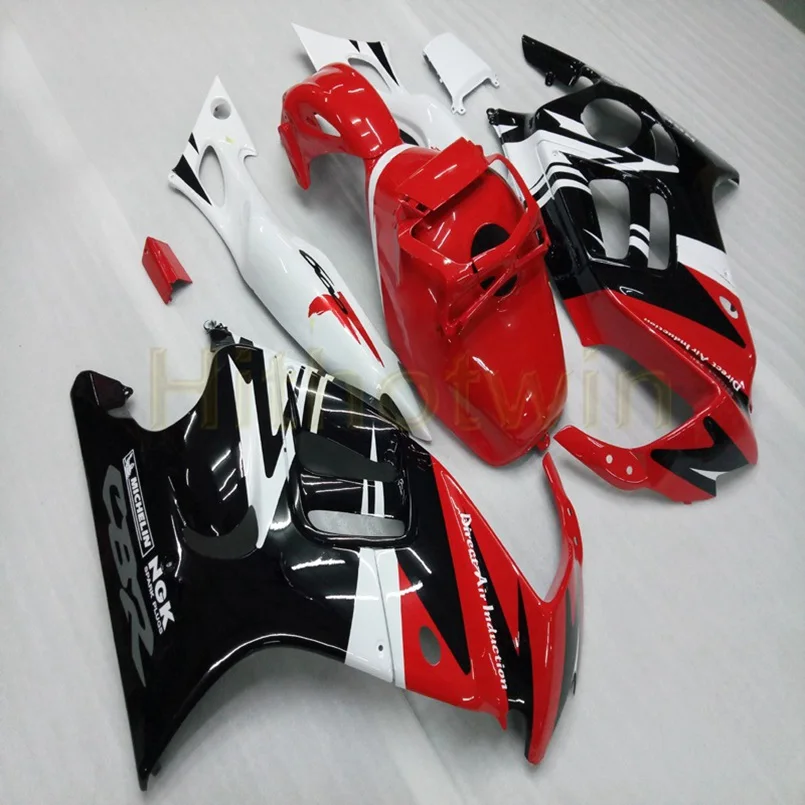 Мотоциклетная нательная защита комплект для HONDA CBR600F3 1997-1998 F3 97 98 ABS Пластик Обтекатель+ винты+ черный M2