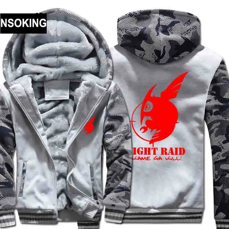 

H0014 New Winter Warm Akame ga KILL! Hoodies Anime Hooded Coat Thick Zipper men cardigan Jacket Sweatshirt