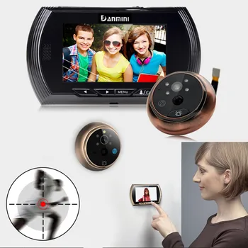 

4.3 Inch Motion Detection Door Peephole Camera 140 Degrees Video Peephole Viewer Door Camera with Night Vision