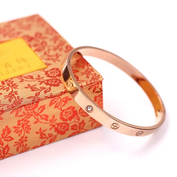 

Rose gold woman Do not fade bracelet fashion The New atmosphere Jewelry