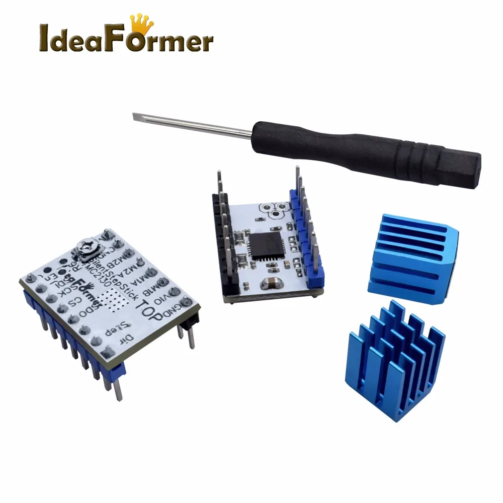 1 партия/5 шт. ideaformer TMC2130V1.1/V1.2SPI TMC2208 V1.2 шаговый двигатель бесшумный драйвер StepStick бесшумный превосходной стабильностью и защиты