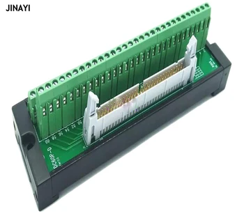 

IDC 60 Pin IDC60 IDC60P Male PCB Terminal Block Breakout PLC Relay Terminals DIN Rail Mounting Adapter Connector