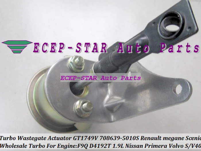 Turbo Wastegate Actuator Valve GT1749V 708639 708639-0005 708639-5010S For Nissan Primera Renault Megane Scenic Volvo V40 F9Q D4192T3 1.9L Turbocharger (2)