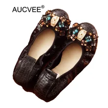 Корейские тонкие балетки на плоской подошве; женские туфли с круглым носком; Мокасины с закрытым носком; обувь для мам; кожаная повседневная женская обувь с закрытым носком