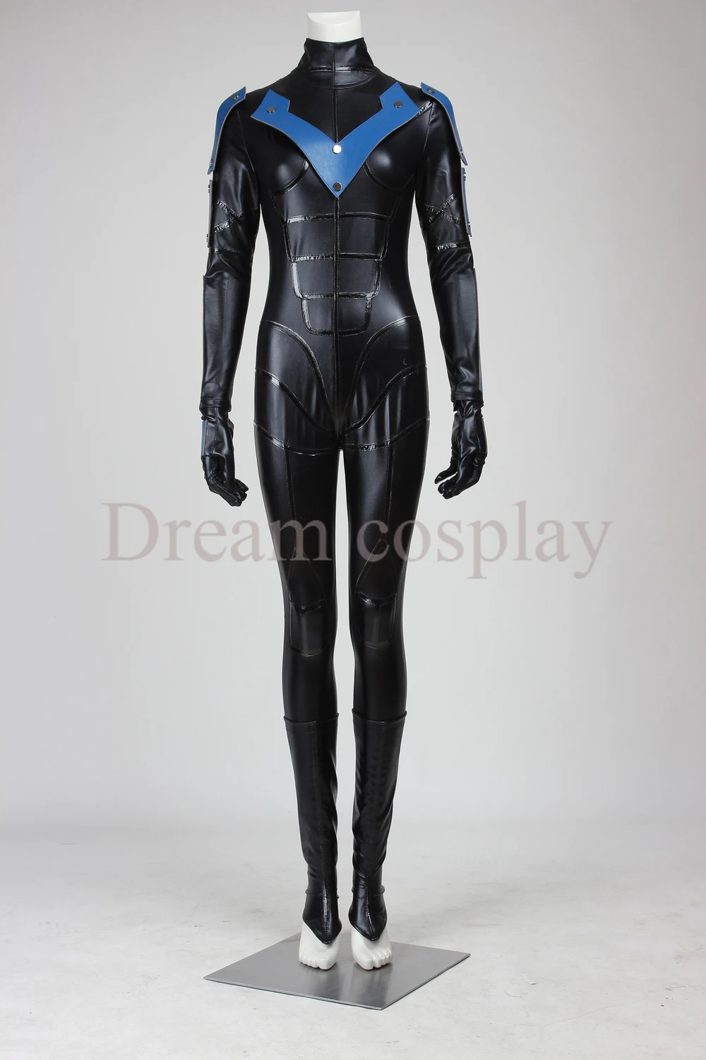 Горячие 2016 Batman Arkham City Nightwing Косплей Костюм Хэллоуин для взрослых женщин customerize все