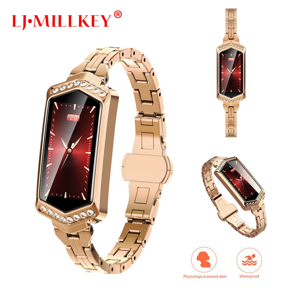 

2019 smart watch women Fitness bracelet Heart Rate tracker Monitor Pedometer blood pressure oxygen smartwatch smart band