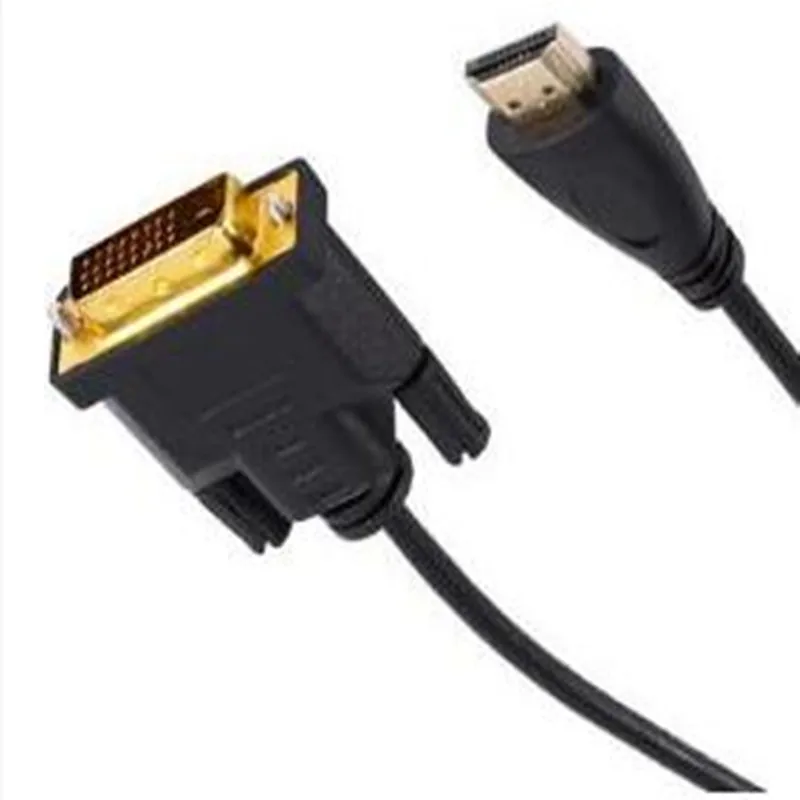 2 шт. DVI на HDMI конвертер HDMI, DVI 24 + 1 папа на HDMI типа «Мама»; конвертер для HDTV ЖК дисплея компьютера компьютер dvd-проектор PS3 PS4 ТВ коробка