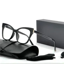 Черная рамка квадратный прозрачный очки Для женщин Ретро негабаритных мужские очки с прозрачными линзами кадров очками NX