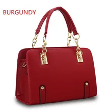 Entreprise paquet femelle 2016 mode et belle solide sac de Haute qualité en cuir chaînes femmes sac à bandoulière Messenger sac pour OL
