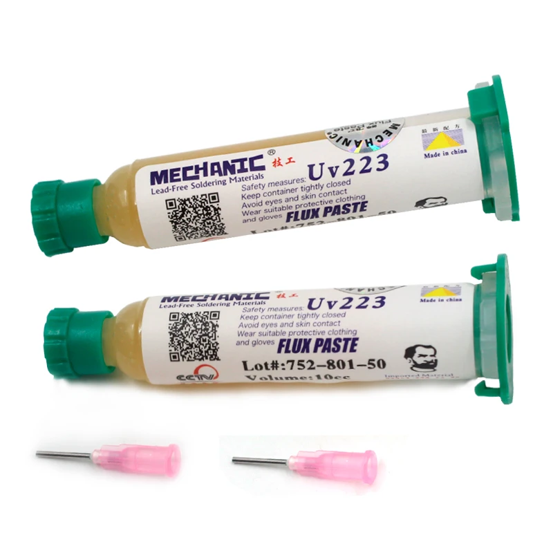 

Original Soldering Paste Flux Mechanic UV223 for soldering iron BGA station PCB Solder Ball Flux Paste Brand new 2pcs/lot