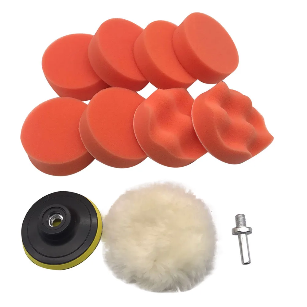 Car polishing buffer pad set 10Pcs 3 inch Buffing Pad Kit For Polishing