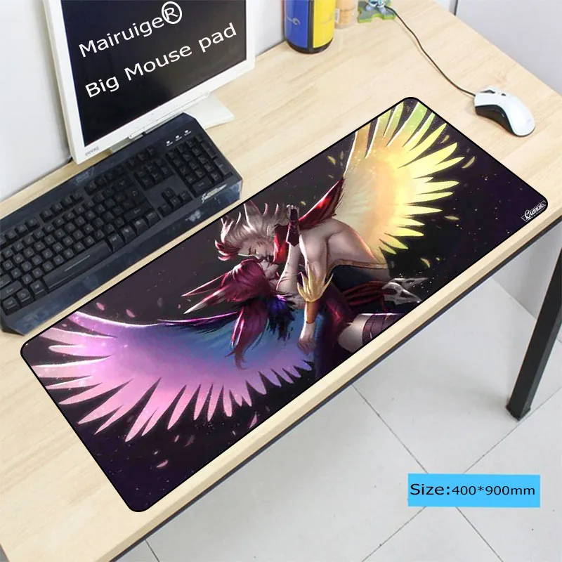 Mairuige Large Gaming Mouse Pad for Gamer Table Laptop Mouse Mats Non-slip Lock Edge Game Mousepads for  League of Legends LOL