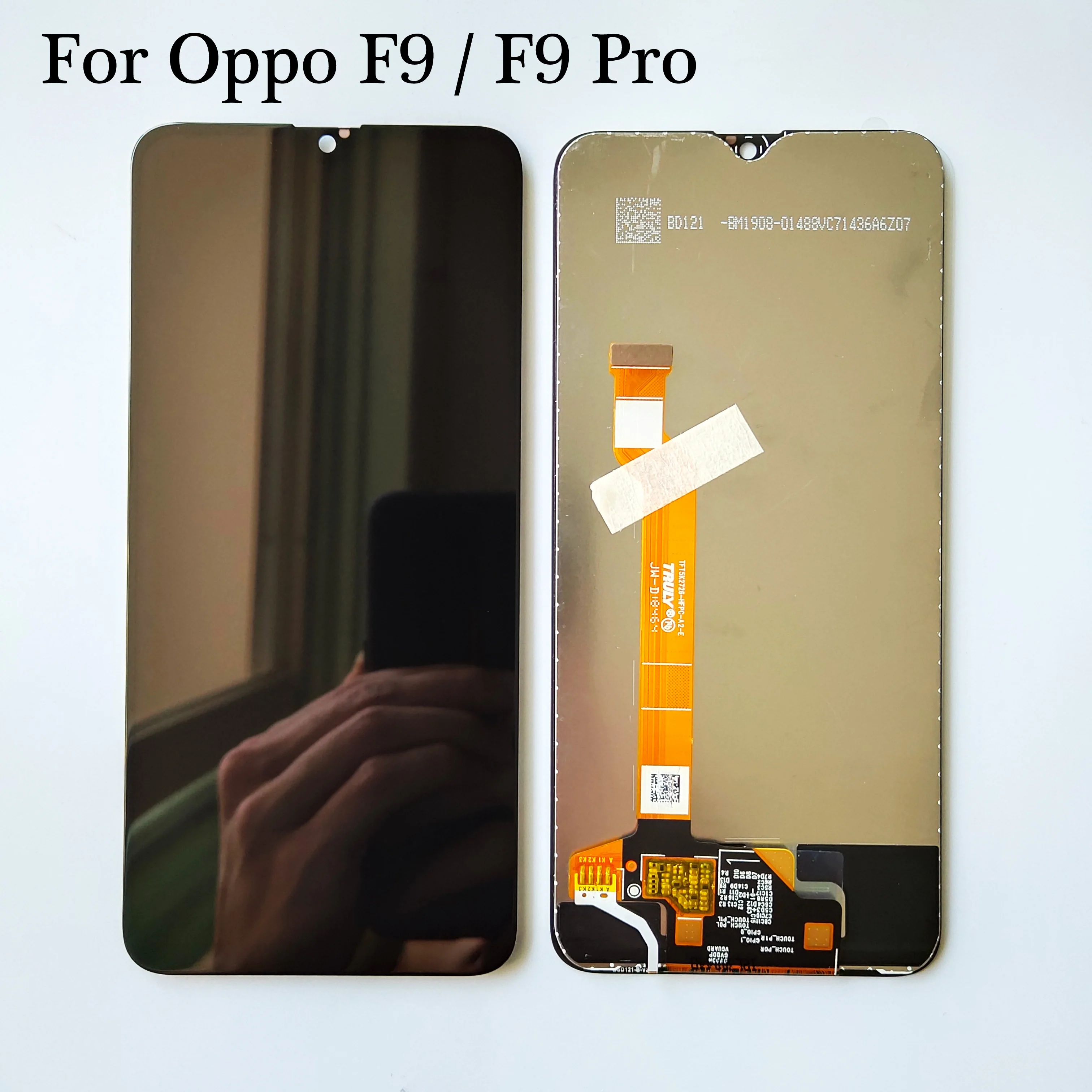 

Black 6.3 inch NEW For Oppo F9 / F9 Pro CPH1823 CPH1825 CPH1881 LCD Screen Display + Touch Panel Digitizer Assembly Replacement