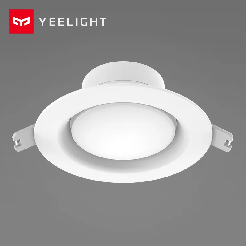 Yeelight светодиодный светильник 5 Вт 220 В мини круглый встраиваемый потолочный