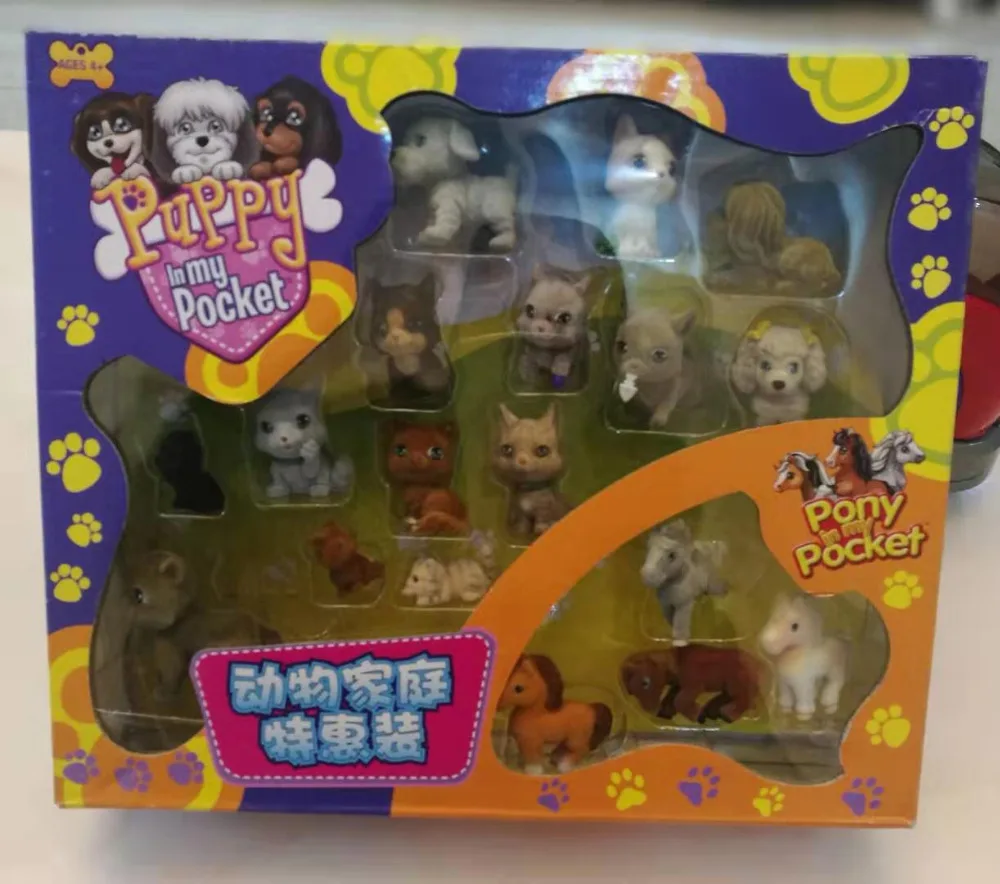 18pcs A Lot Mini Pets Animals In My Pocket Little Jungle Farm Animals Puppy Kitten Bunny Dolls Kids Toys 0601 Little Toys Kids Toysmini Toy Animals Aliexpress