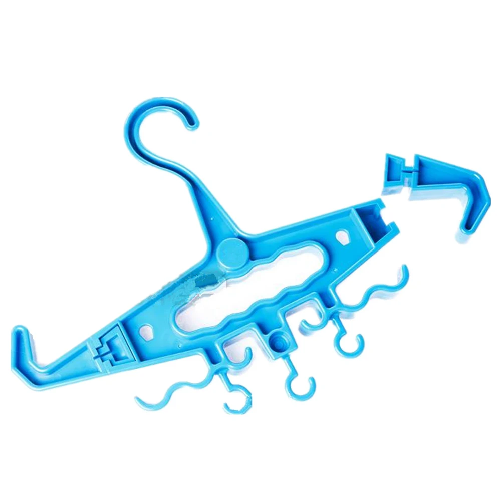 Съемная Вешалка для дайвинга многофункциональная тяжеловесная быстросъемная вешалка для дайвинга ABS BK DE OD синий розовый - Цвет: blue