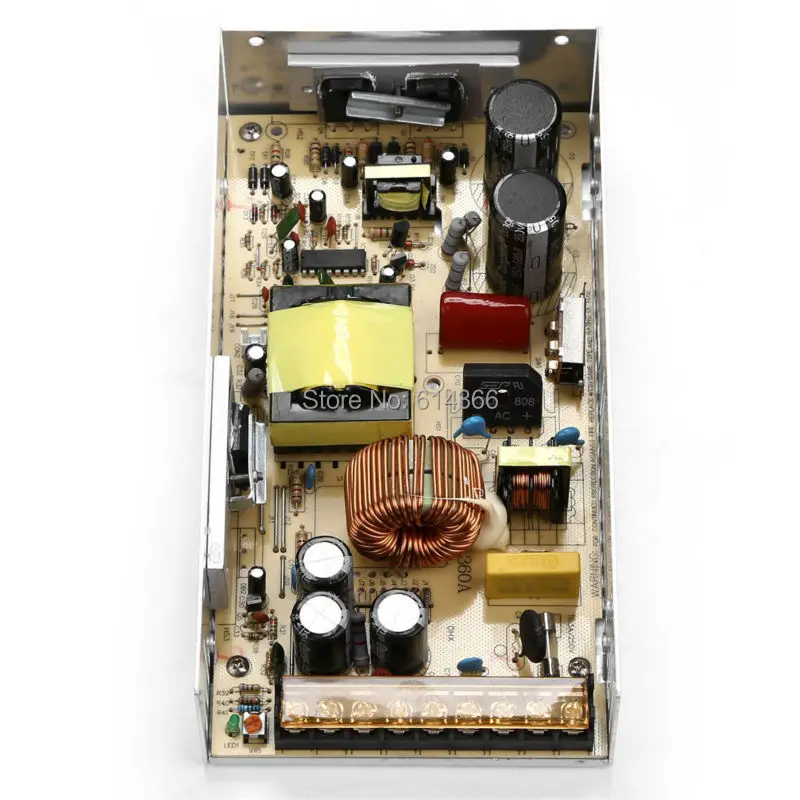 Ceny Najlepsza jakość 24V 15A 360W sterownik przełączania zasilania do taśmy LED AC 100 240V wejście do DC 24V