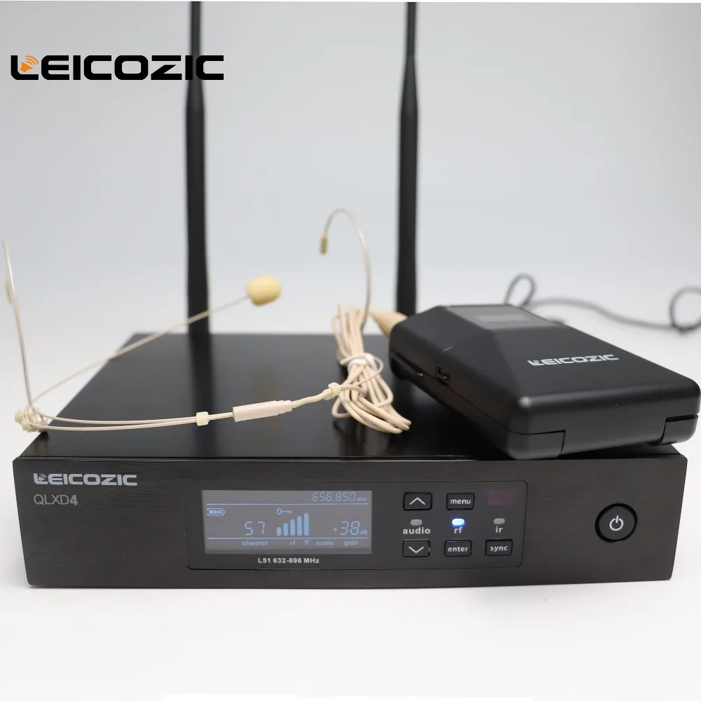 Микрофонная система nhf QLXD4 QLDX4 QLXD2 цифровой беспроводной микрофон полный