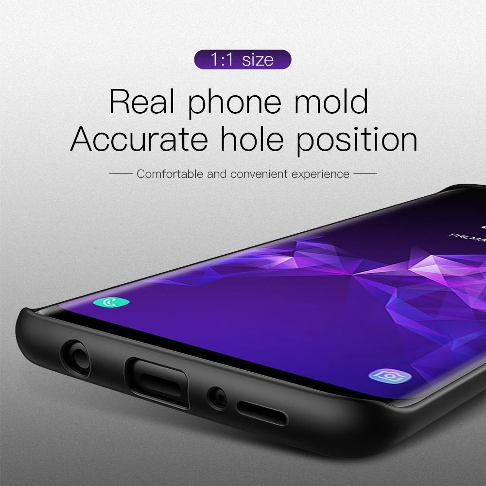 Hoco для Samsung Galaxy S8 и Plus Матовый Защитный Чехол Ультра Тонкий Мягкий Премиум случаях